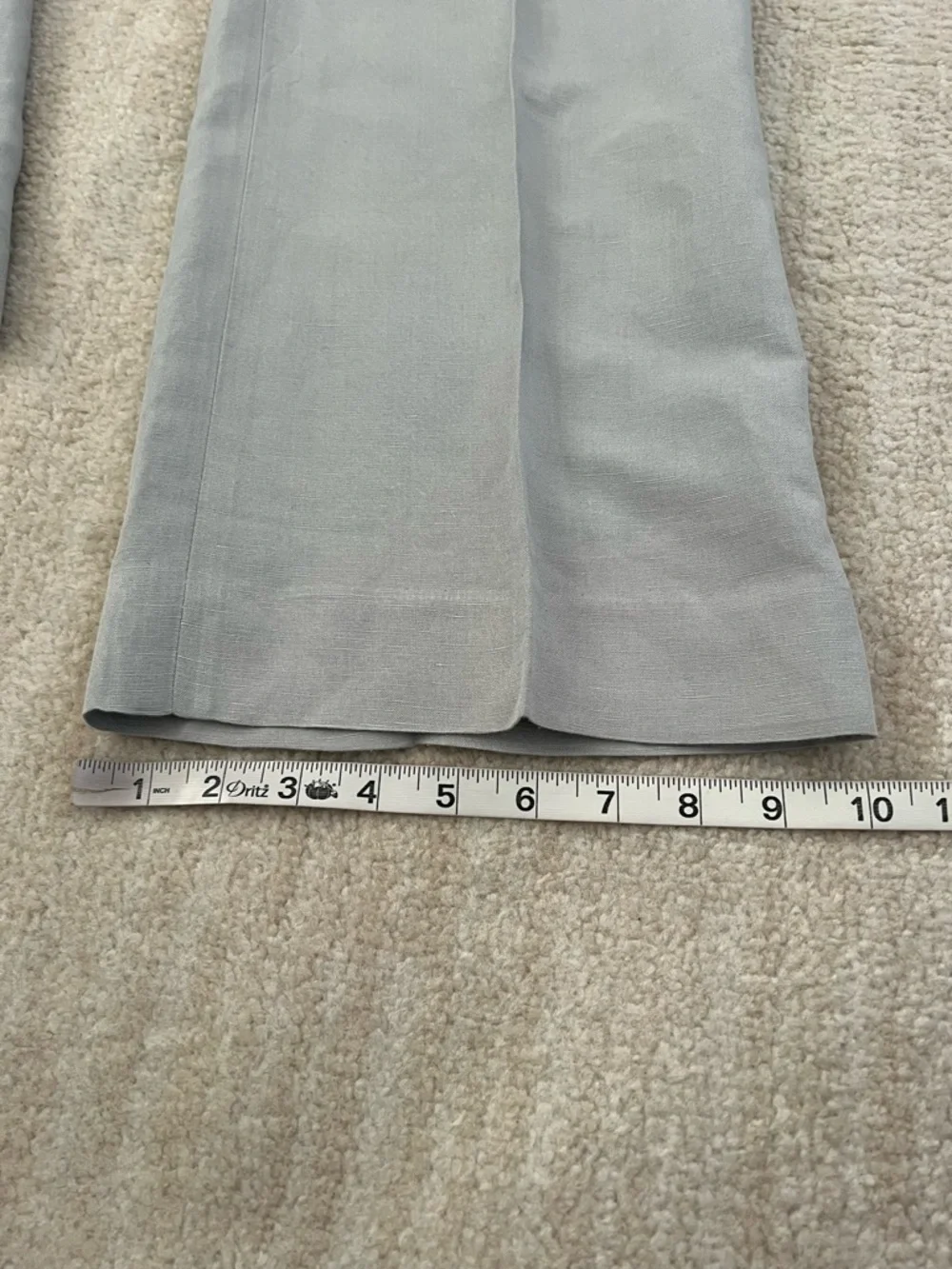 Banana Republic gray linen